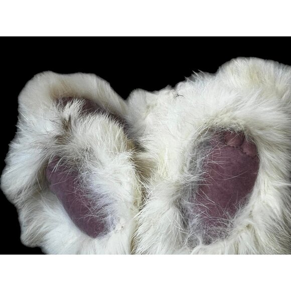 Bunny Rabbit COA Reclaimed Lapin White  Fur Rabbit “Beamer” by Christine Healey - Picture 4 of 10